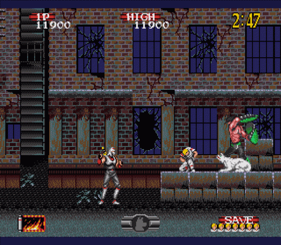 Shadow Dancer Screenshot 9 (Sega Mega Drive (EU Version))