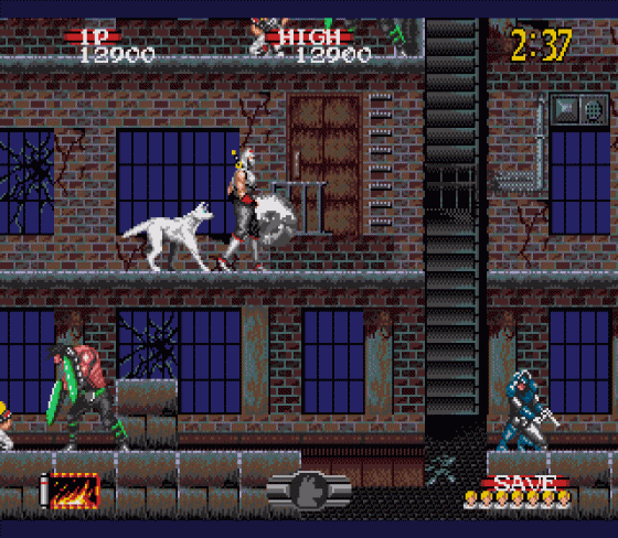Shadow Dancer Screenshot 12 (Sega Mega Drive (EU Version))