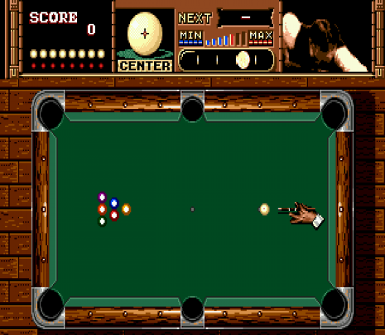 Side Pocket Screenshot 8 (Sega Mega Drive (EU Version))