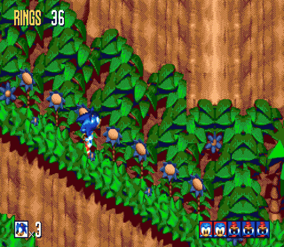 Sonic 3D: Flickies' Island Screenshot 5 (Sega Mega Drive (EU Version))