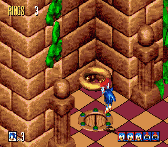 Sonic 3D: Flickies' Island Screenshot 6 (Sega Mega Drive (EU Version))