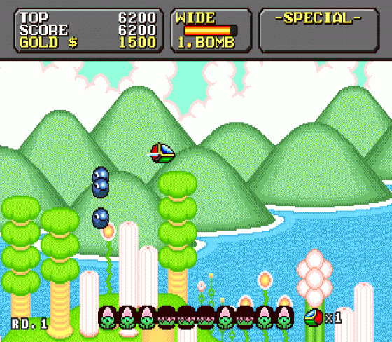 Super Fantasy Zone Screenshot 14 (Sega Mega Drive (EU Version))