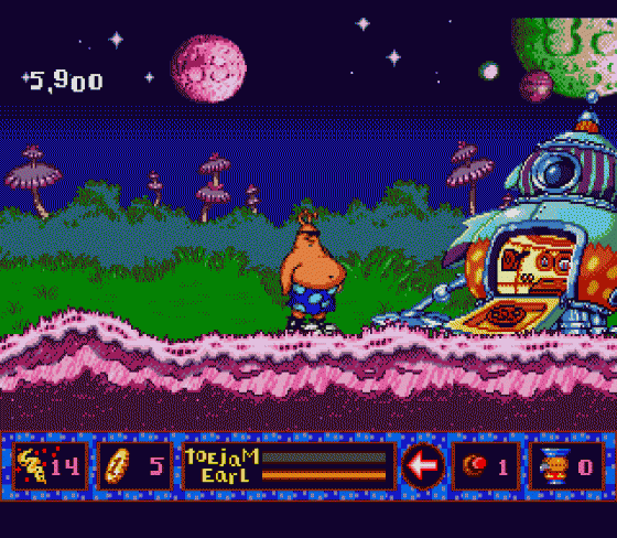 ToeJam & Earl 2: Panic On Funkotron Screenshot 8 (Sega Mega Drive (EU Version))