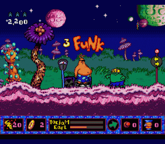 ToeJam & Earl 2: Panic On Funkotron Screenshot 82 (Sega Mega Drive (EU Version))