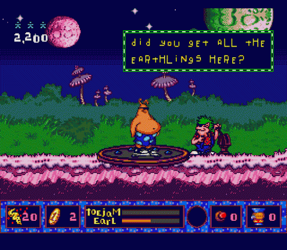 ToeJam & Earl 2: Panic On Funkotron Screenshot 88 (Sega Mega Drive (EU Version))