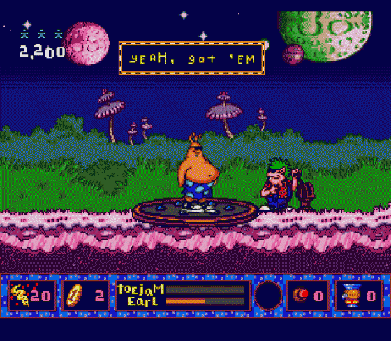 ToeJam & Earl 2: Panic On Funkotron Screenshot 89 (Sega Mega Drive (EU Version))