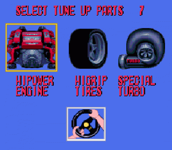 Turbo OutRun Screenshot 6 (Sega Mega Drive (EU Version))