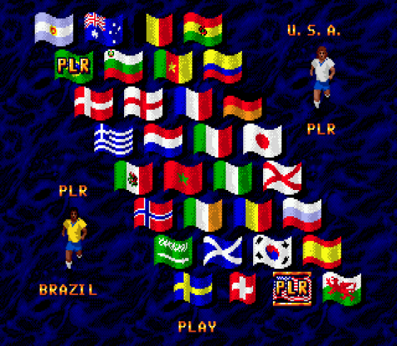 World Championship Soccer II Screenshot 11 (Sega Mega Drive (EU Version))
