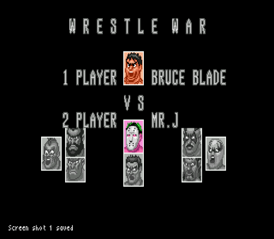 Wrestle War Screenshot 8 (Sega Mega Drive (EU Version))