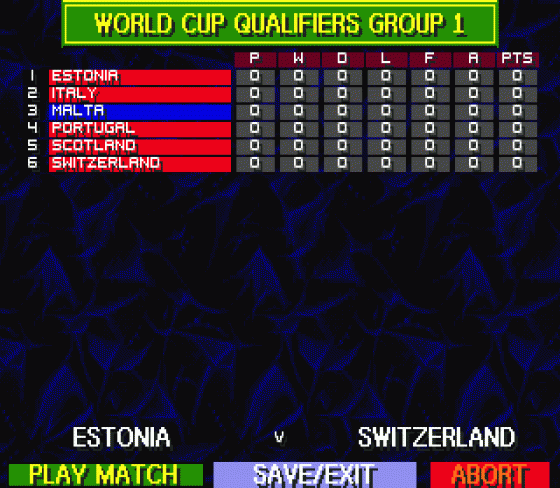 Sensible Soccer: European Champions Screenshot 7 (Sega Mega Drive (EU Version))