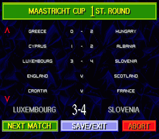 Sensible Soccer: European Champions Screenshot 16 (Sega Mega Drive (EU Version))