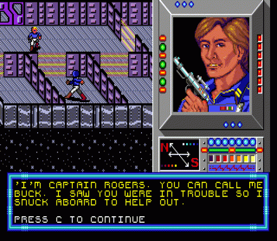 Buck Rogers: Countdown To Doomsday Screenshot 8 (Sega Mega Drive (EU Version))