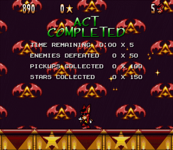 Aero The Acro-Bat Screenshot 13 (Sega Mega Drive (EU Version))