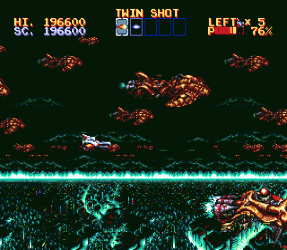 Thunder Force IV Screenshot 8 (Sega Mega Drive (EU Version))