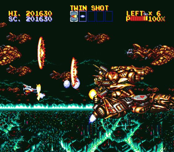Thunder Force IV Screenshot 10 (Sega Mega Drive (EU Version))