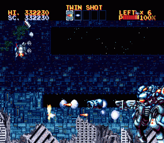 Thunder Force IV Screenshot 12 (Sega Mega Drive (EU Version))