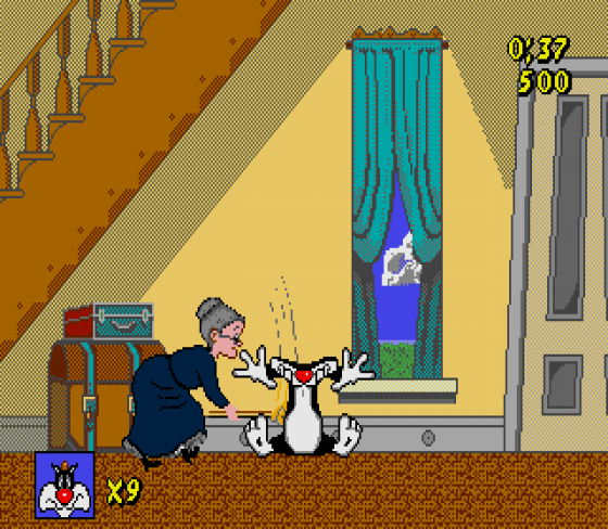 Sylvester & Tweety in Cagey Capers Screenshot 6 (Sega Mega Drive (EU Version))