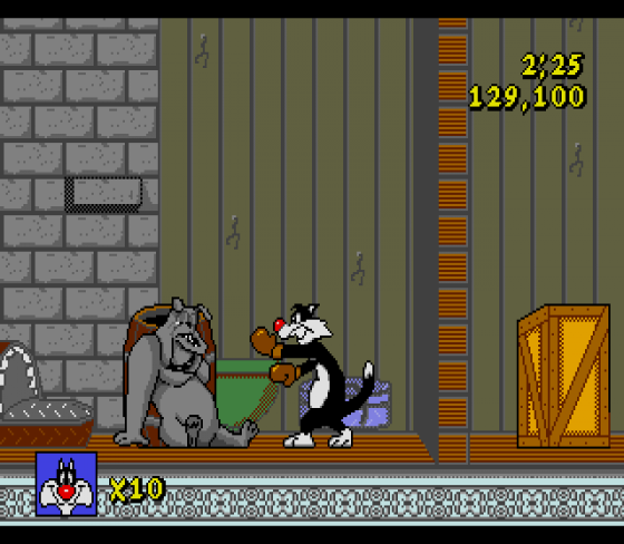 Titi & Grosminet Dans Une Aventure Infernale Screenshot 7 (Sega Mega Drive (EU Version))
