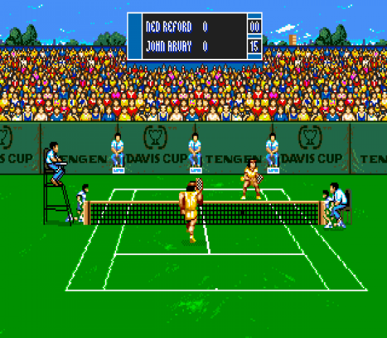 Davis Cup World Tour Screenshot 5 (Sega Mega Drive (EU Version))