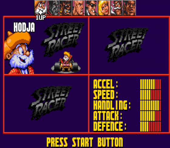 Street Racer Screenshot 9 (Sega Mega Drive (EU Version))