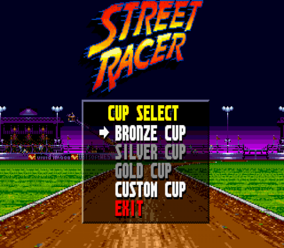 Street Racer Screenshot 11 (Sega Mega Drive (EU Version))