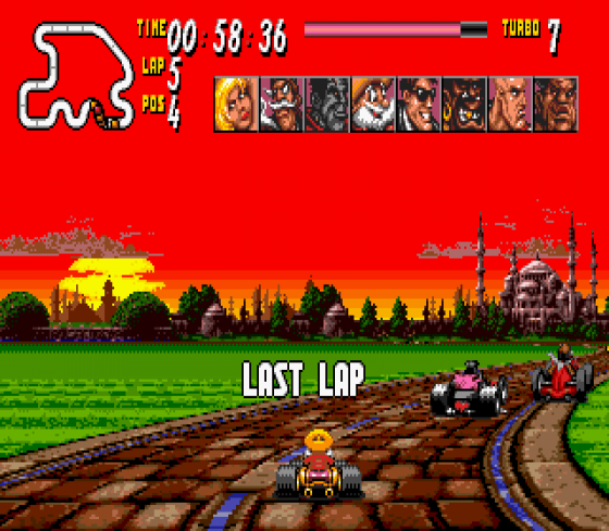 Street Racer Screenshot 16 (Sega Mega Drive (EU Version))