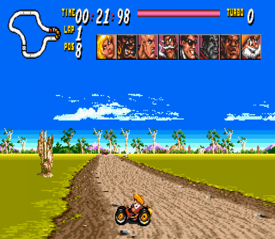 Street Racer Screenshot 24 (Sega Mega Drive (EU Version))