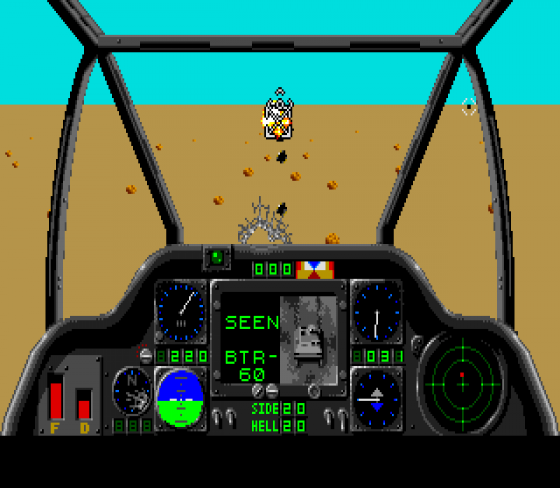 Gunship Screenshot 14 (Sega Mega Drive (EU Version))