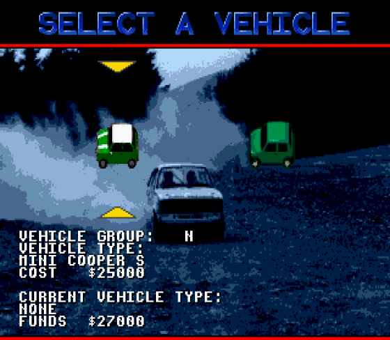 Power Drive Screenshot 13 (Sega Mega Drive (EU Version))