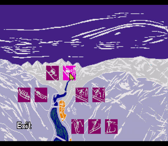 Winter Olympics: Lillehammer '94 Screenshot 11 (Sega Mega Drive (EU Version))