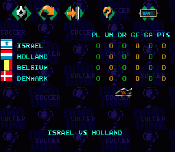 Dino Dini's Soccer Screenshot 22 (Sega Mega Drive (EU Version))