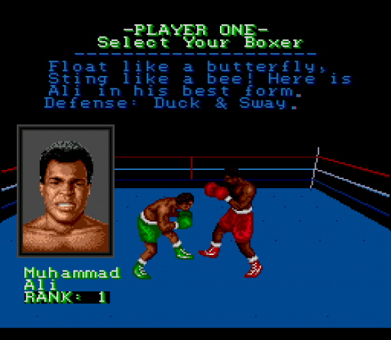 Muhammad Ali Heavyweight Boxing Screenshot 9 (Sega Mega Drive (EU Version))