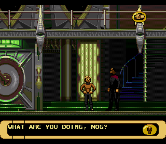 Star Trek: Deep Space Nine - Crossroads of Time Screenshot 6 (Sega Mega Drive (EU Version))