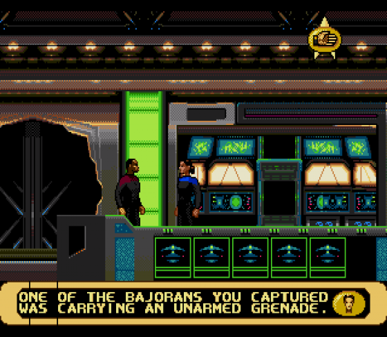 Star Trek: Deep Space Nine - Crossroads of Time Screenshot 8 (Sega Mega Drive (EU Version))