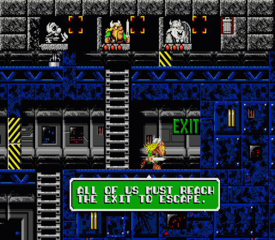 The Lost Vikings Screenshot 5 (Sega Mega Drive (EU Version))