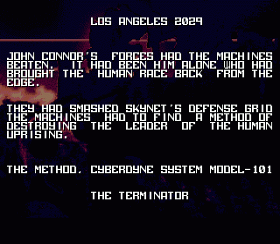 The Terminator Screenshot 9 (Sega Mega Drive (EU Version))