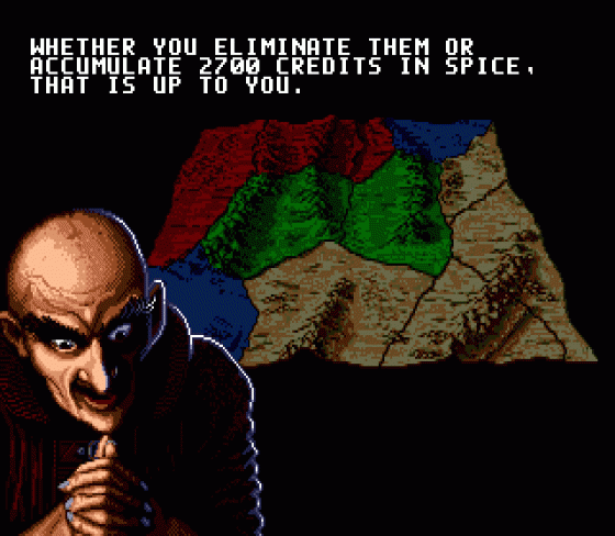 Dune: The Battle for Arrakis Screenshot 22 (Sega Mega Drive (EU Version))