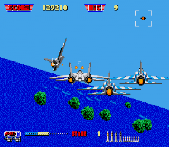 After Burner II Screenshot 23 (Sega Mega Drive (JP Version))