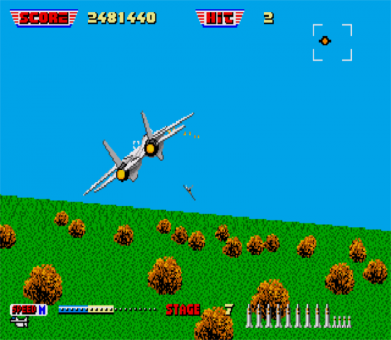 After Burner II Screenshot 32 (Sega Mega Drive (JP Version))