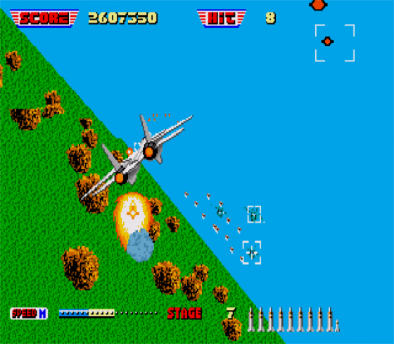 After Burner II Screenshot 38 (Sega Mega Drive (JP Version))