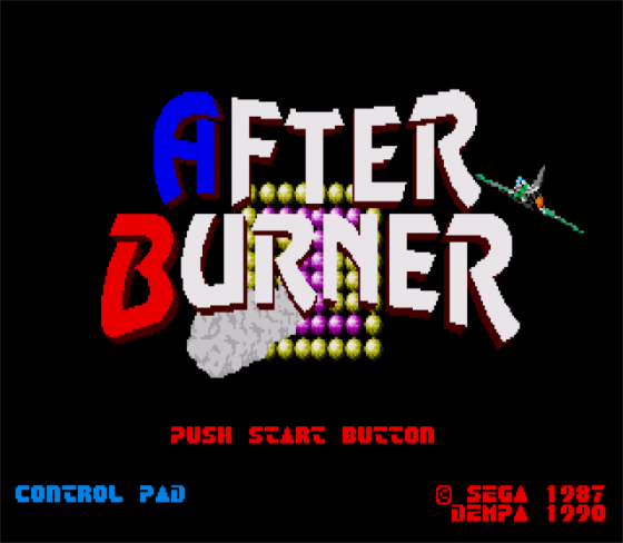 After Burner II Screenshot 41 (Sega Mega Drive (JP Version))