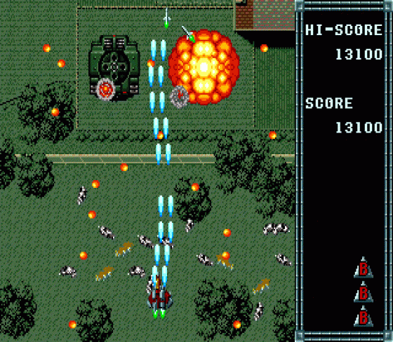 Raiden Densetsu Screenshot 6 (Sega Mega Drive (JP Version))