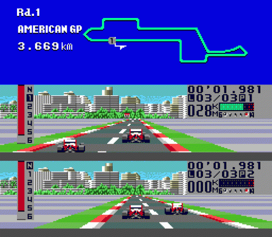 Fastest One Screenshot 14 (Sega Mega Drive (JP Version))