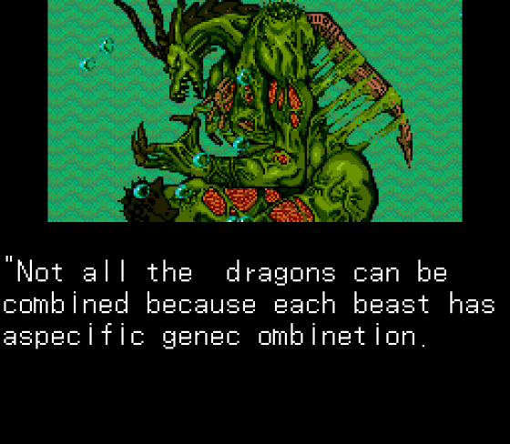 Beast Warriors Screenshot 11 (Sega Mega Drive (JP Version))