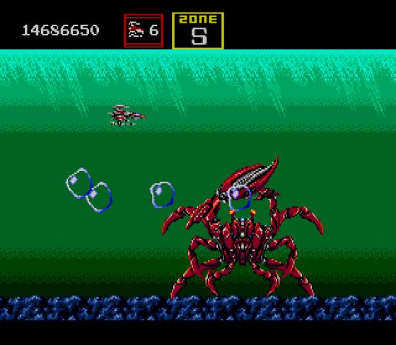 Darius 2 Screenshot 15 (Sega Mega Drive (JP Version))