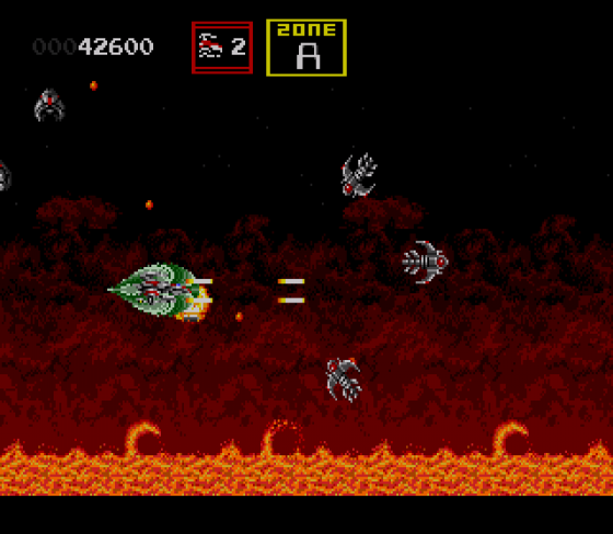 Darius 2 Screenshot 21 (Sega Mega Drive (JP Version))