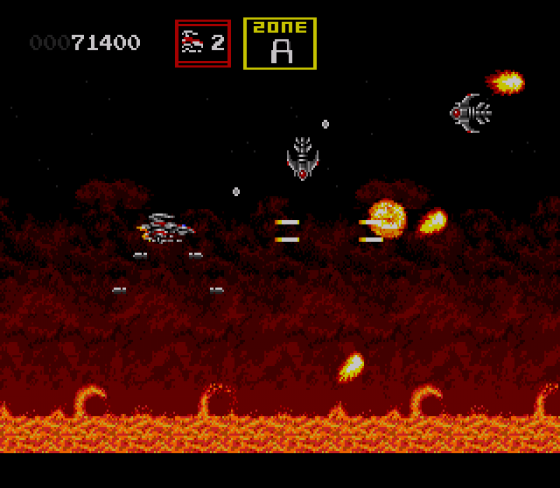 Darius 2 Screenshot 22 (Sega Mega Drive (JP Version))