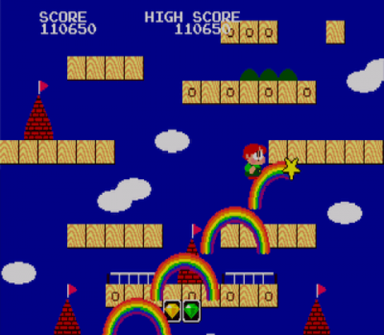 Rainbow Islands Extra Screenshot 6 (Sega Mega Drive (JP Version))