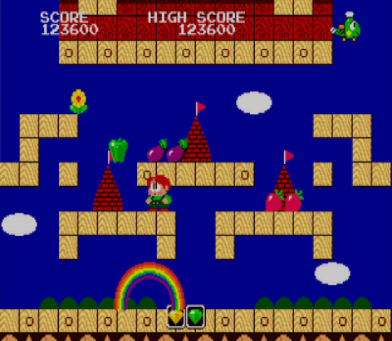 Rainbow Islands Extra Screenshot 7 (Sega Mega Drive (JP Version))