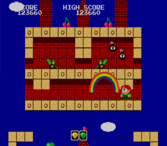 Rainbow Islands Extra Screenshot 10 (Sega Mega Drive (JP Version))